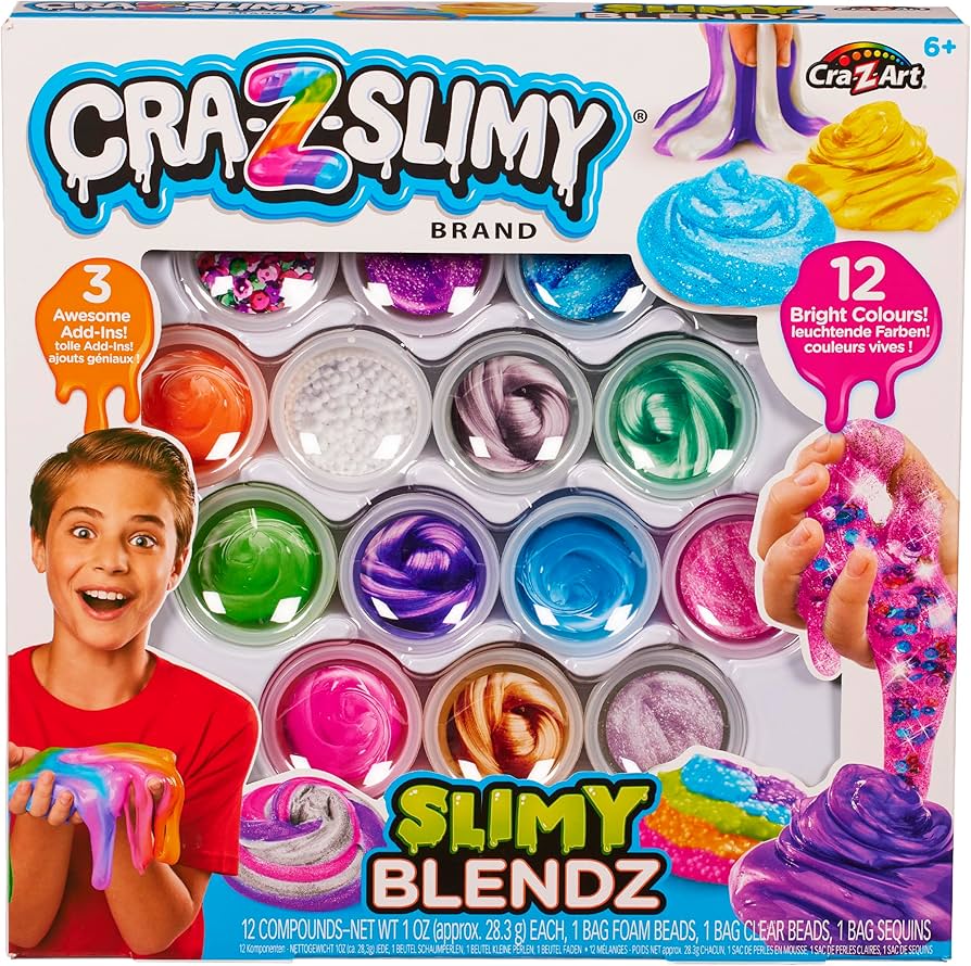 Amazon | Cra-Z-Slimy Slimy Blendz 既成スライムセット | おもちゃ