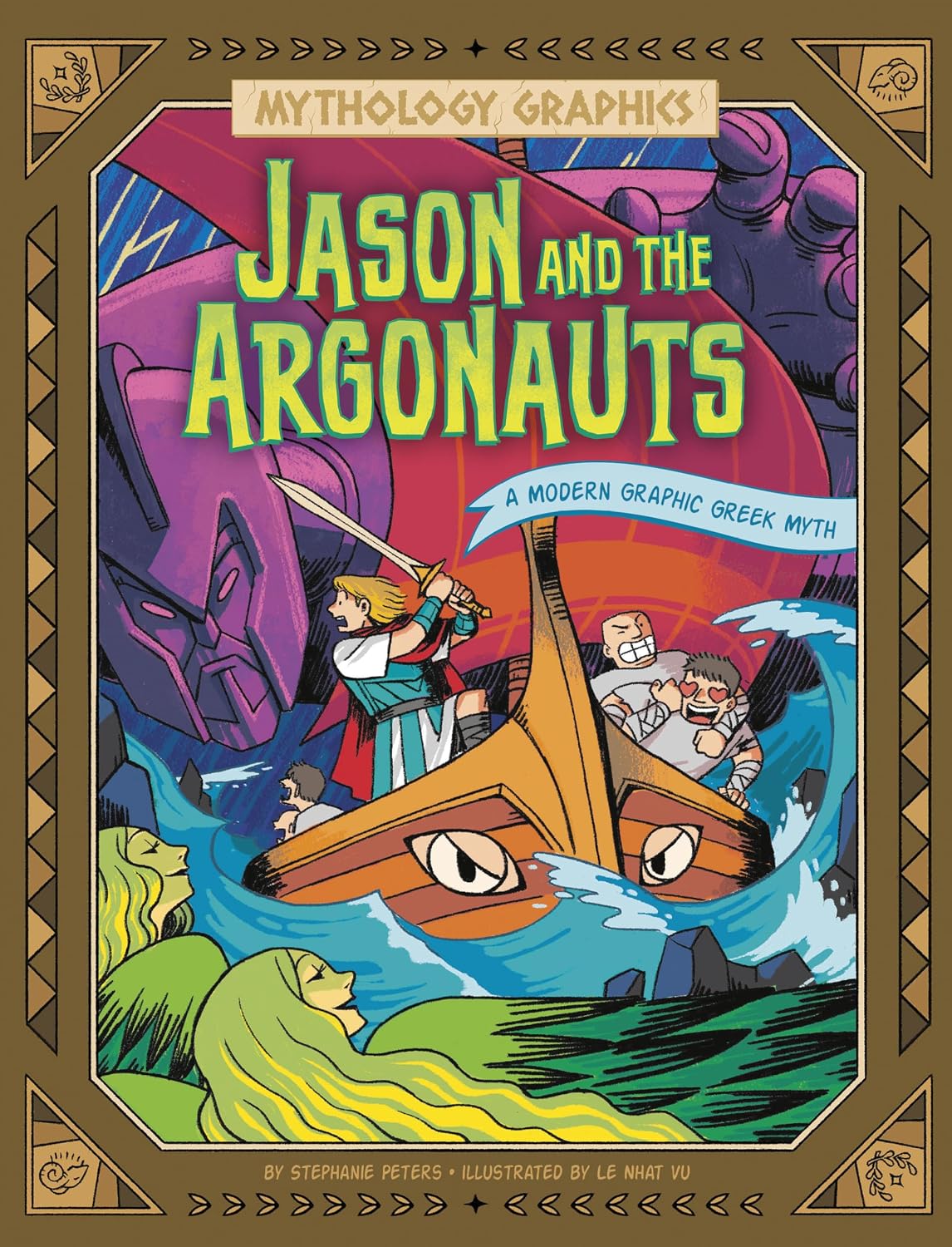 Jason and the Argonauts: A Modern Graphic Greek Myth (Mythology Graphics)