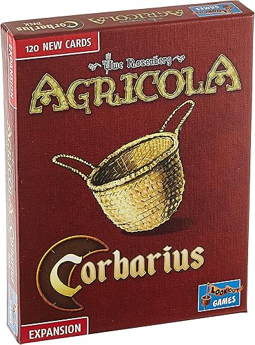 Agricola edición revisada Corbarius Deck Expansion Juego de estrategia Juego de agricultura para adultos y adolescentes Juego de mesa avanzado A