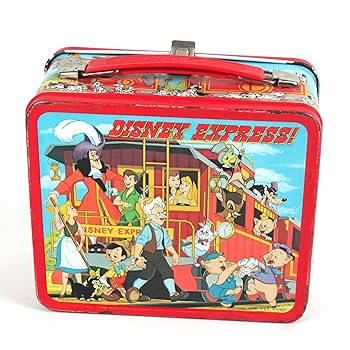 Amazon.com: Vintage 1979 Disney Express Metal Aladdin Lunch