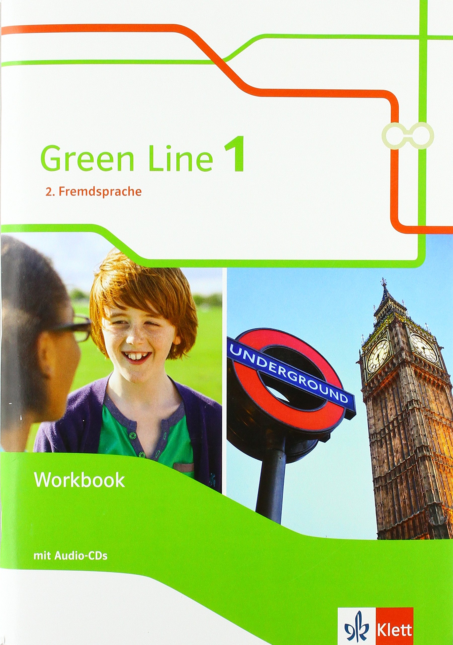 Green Line 1. Ausgabe 2. Fremdsprache ab 2018. Workbook mit Audios Klasse 6