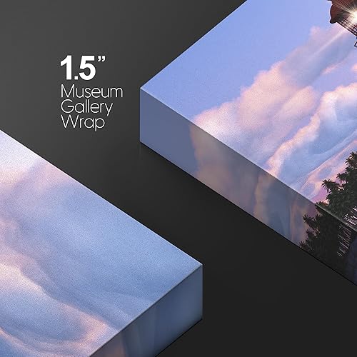 Miniatura 40 de WTD - Lienzo decorativo para pared, diseño de Giclee, 12" x 18" Obras de arte - 16