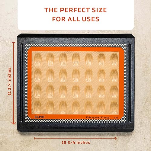 Miniatura 46 de Silpat Los moldes originales para hornear Mini-Brioche Caramelo y Naranja