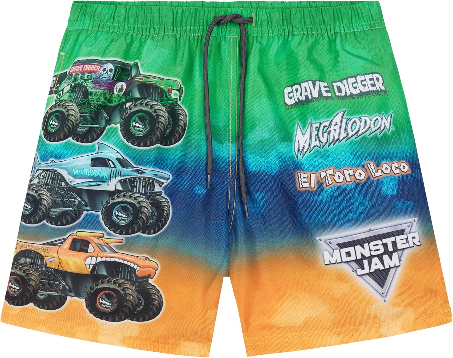 Hot Wheels | Disney Cars | Toy Story Boys Swim Trunks, Shorts with Mesh Lining, UPF 50 Swimsuit, Beach Bathing Suit