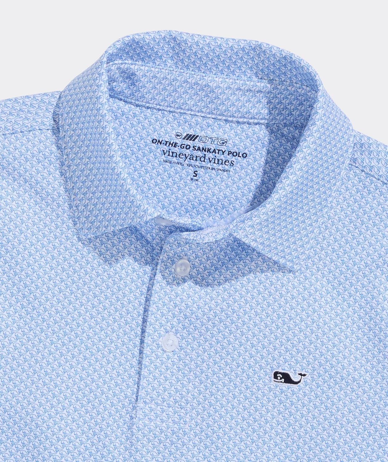 Vineyard Vines Boys Boys' Printed Sankaty Polo - Image 3