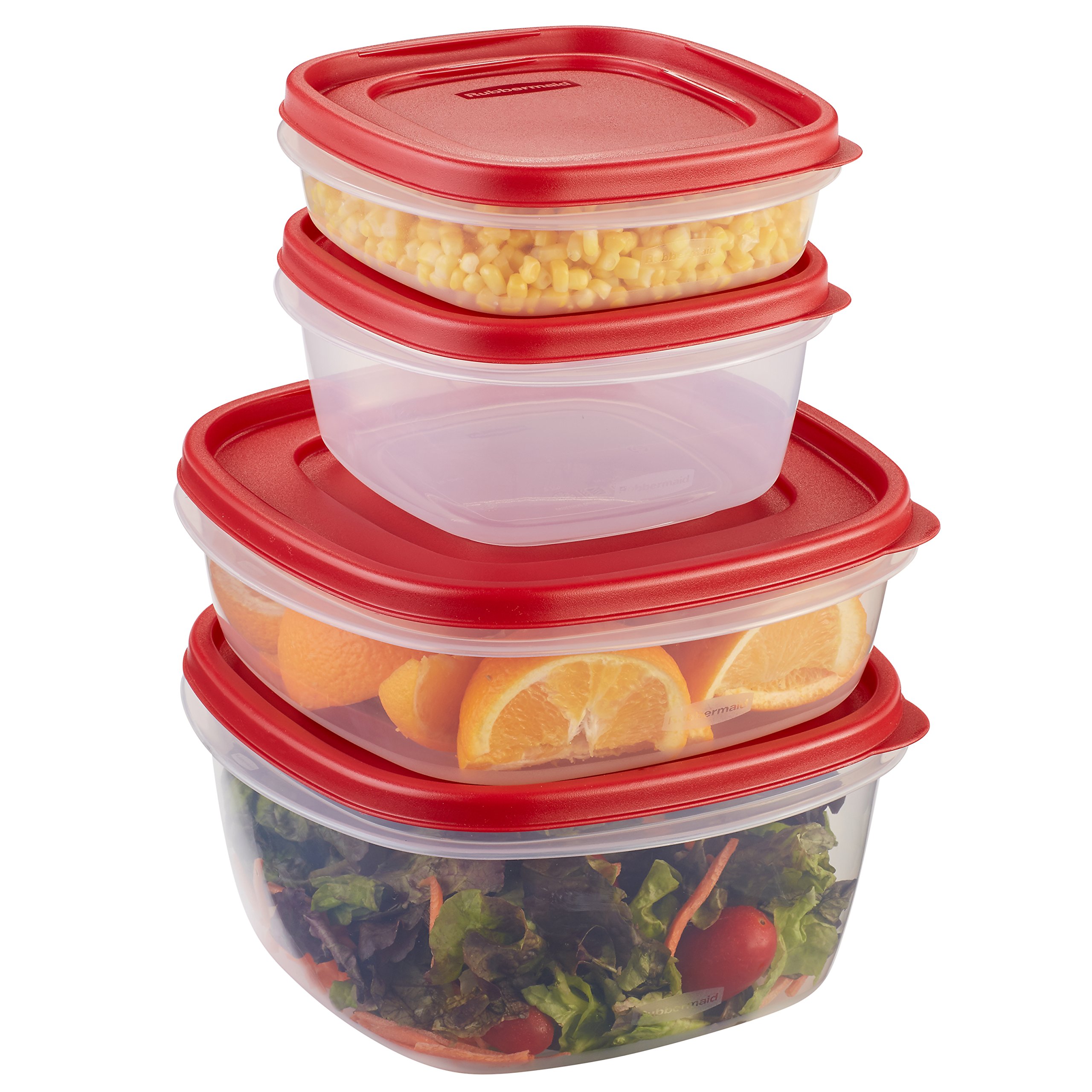 Amazon | Rubbermaid Easy Find Lid Food Storage Set, Multiple, 28