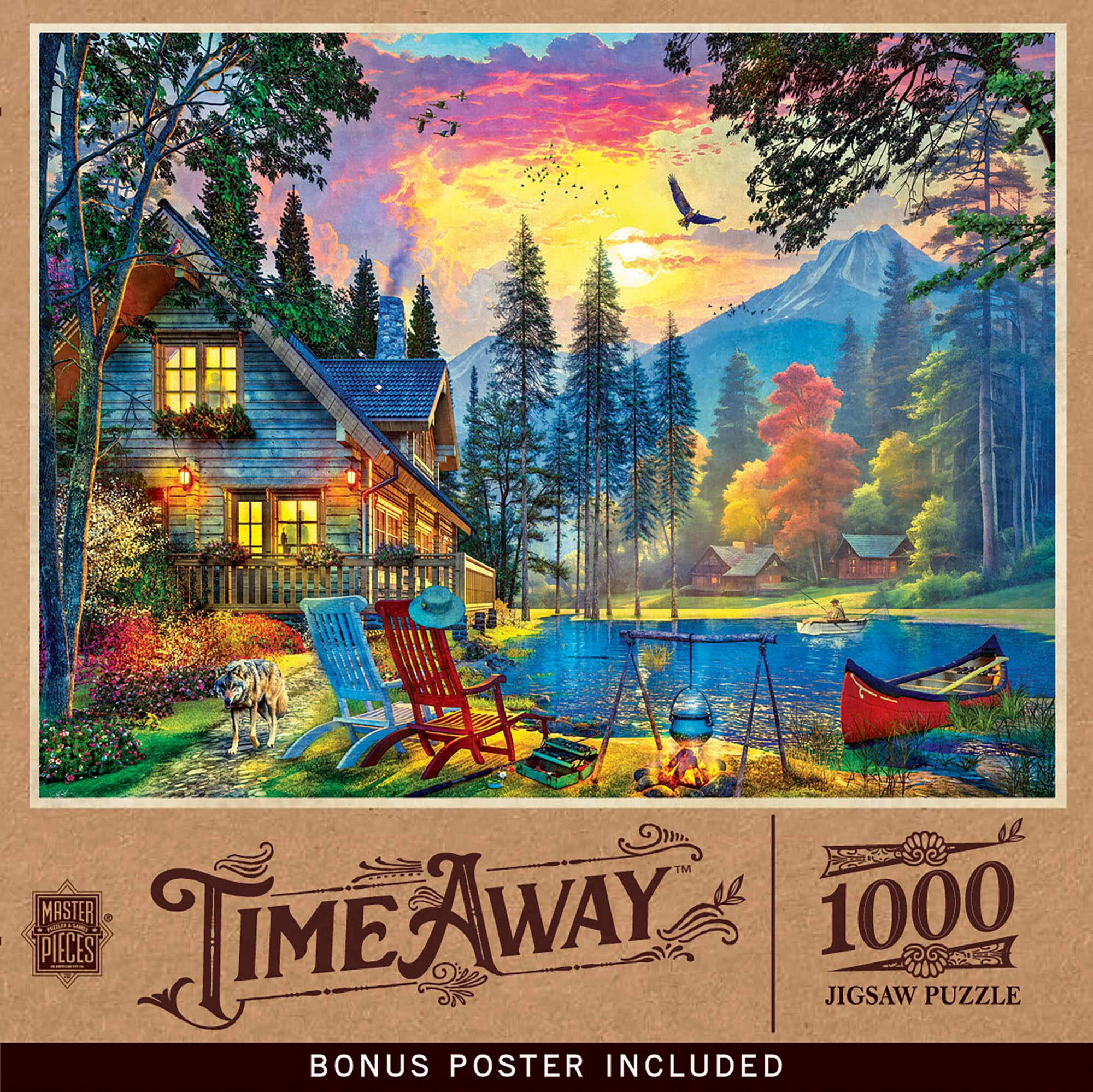 Masterpieces Time Away - Last Days of Summer 1000 Piece Jigsaw Puzzle - Ages 12 and Up