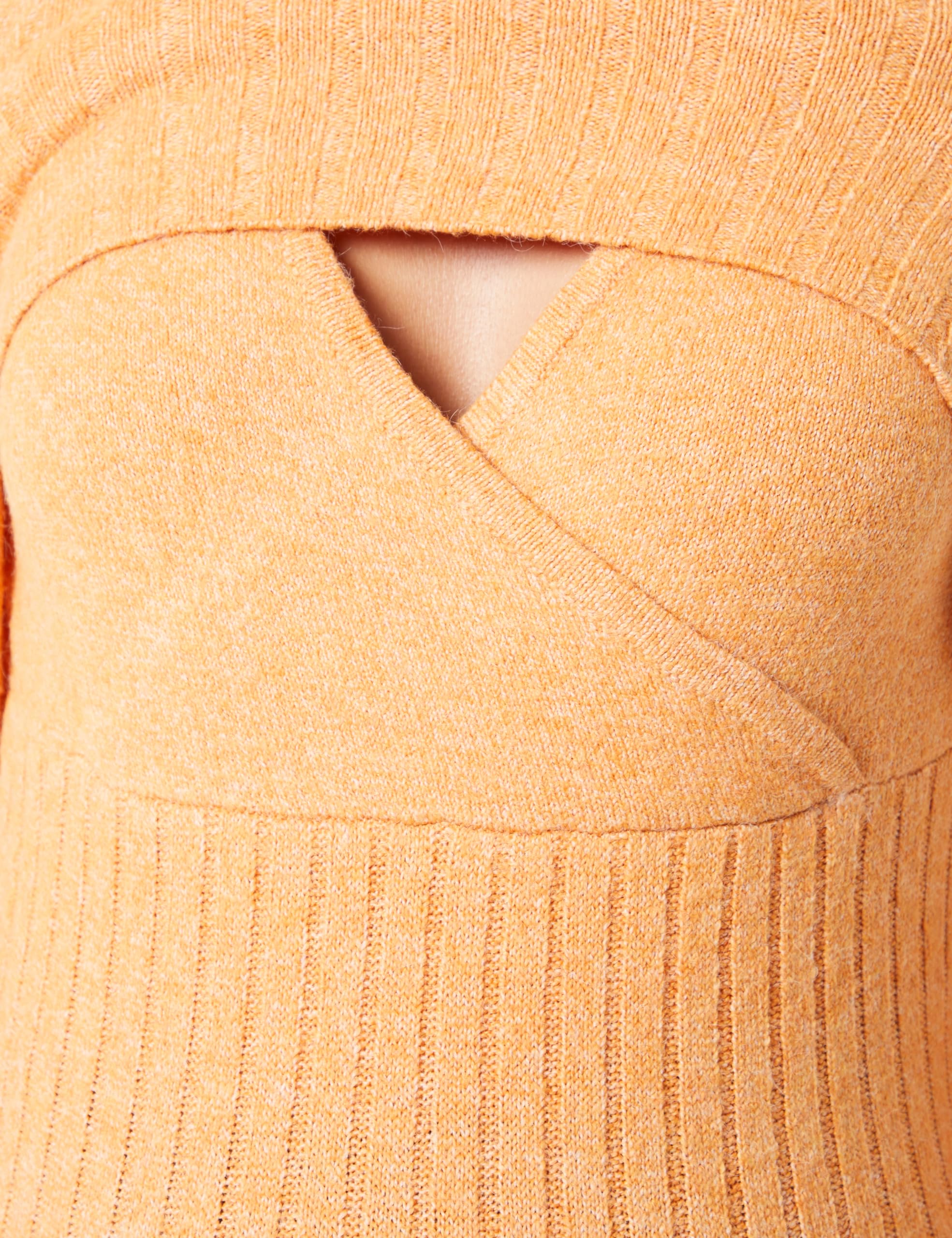 MAMA.LICIOUS Mlsuniva June L/S Knit Top Maglione Lavorato a Maglia Donna