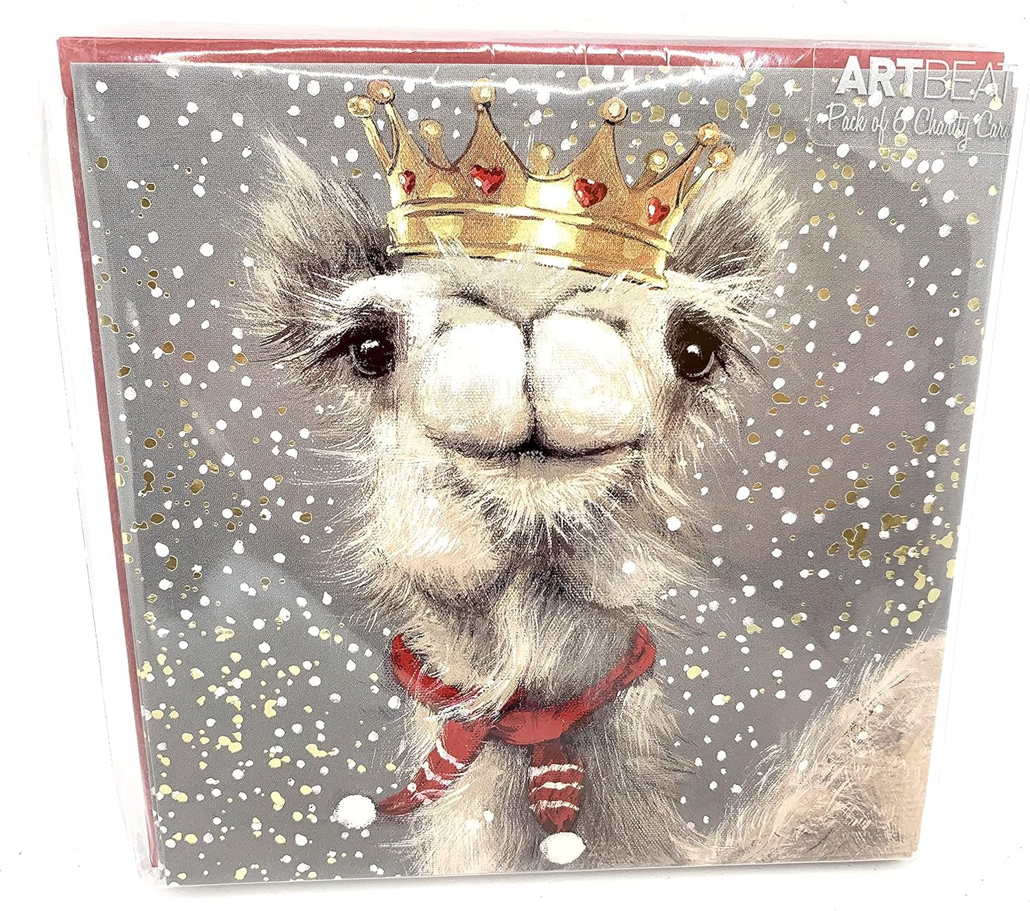 Art Beat Camel Christmas Cards - We Three Kings - Pack of 6 in aid of Shelter