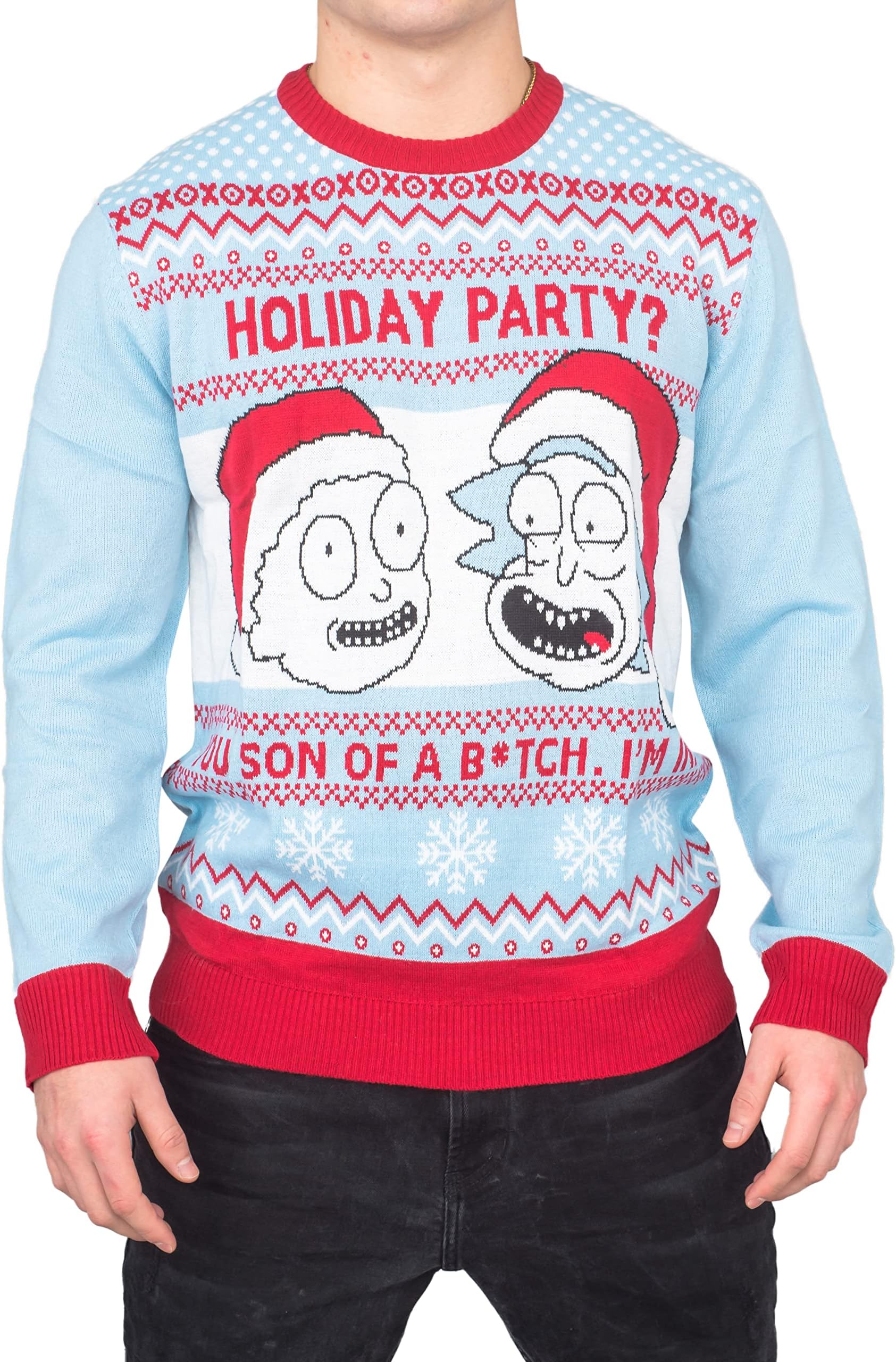 adidas rick and morty sweater