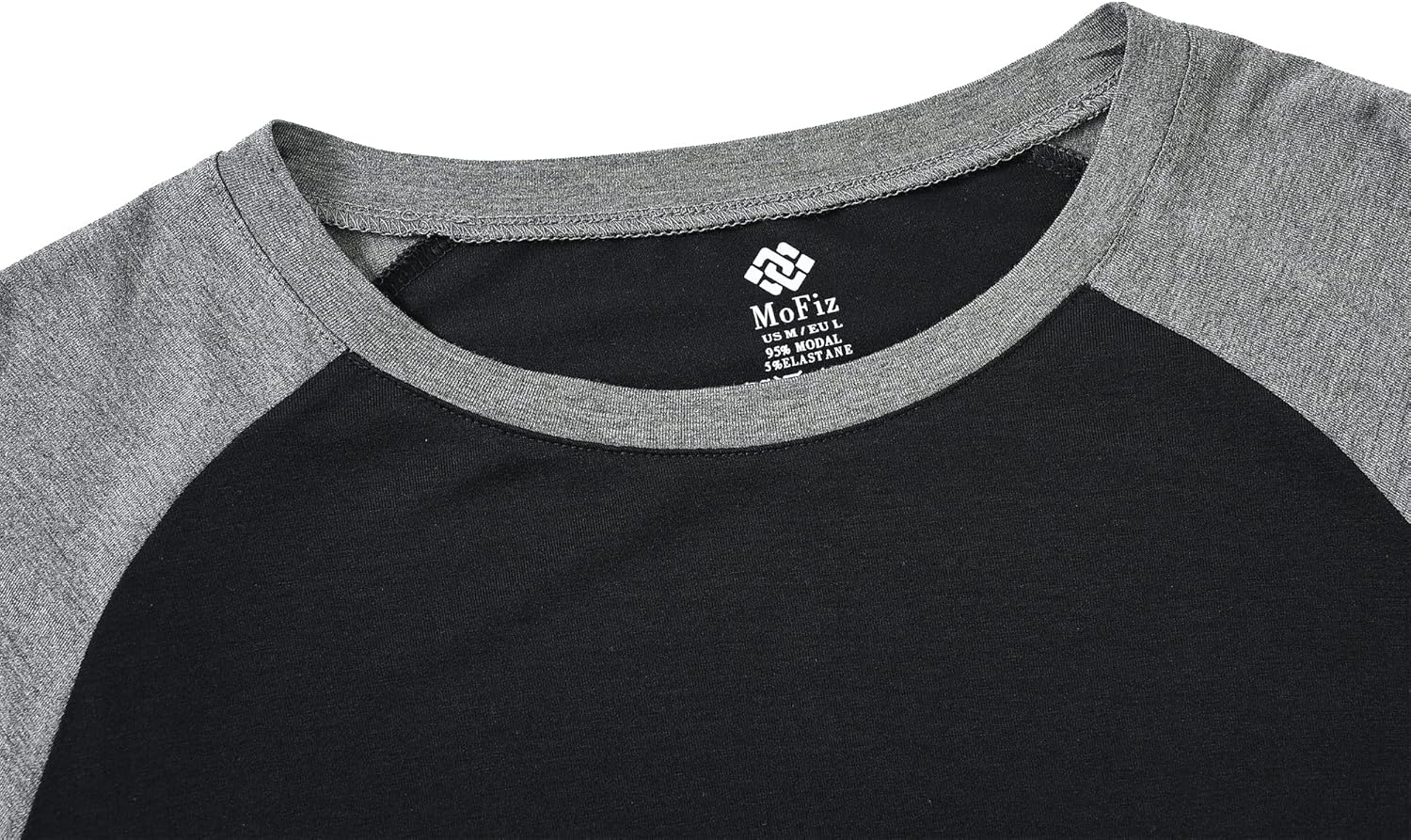 MoFiz Mens Pajama Set Pjs Sleepwear Nightwear Lightweight Quick Dry Soft Short Sleeve V-Neck Summer Pjs Sleep Set With Pocket - Image 5