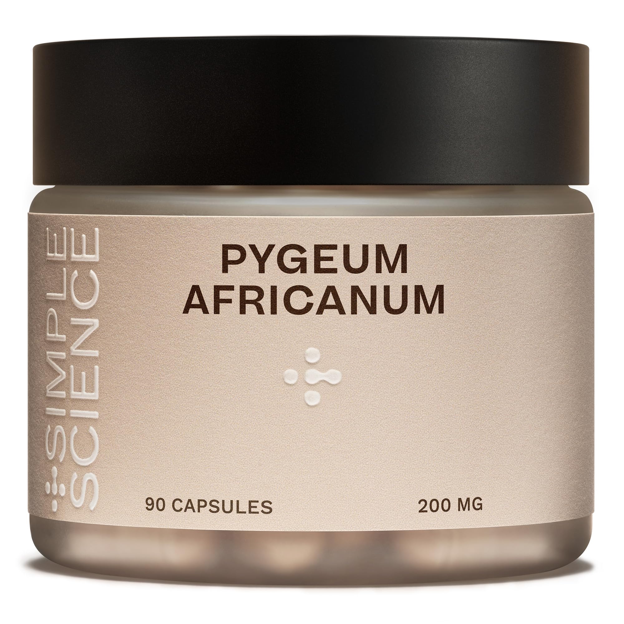 Pygeum Africanum | Prostate & Bladder Support for Men | 4,000mg Equivalent: 200mg of 20:1 Extract | 3 Month Supply | High Strength Phytosterols | Made in The UK