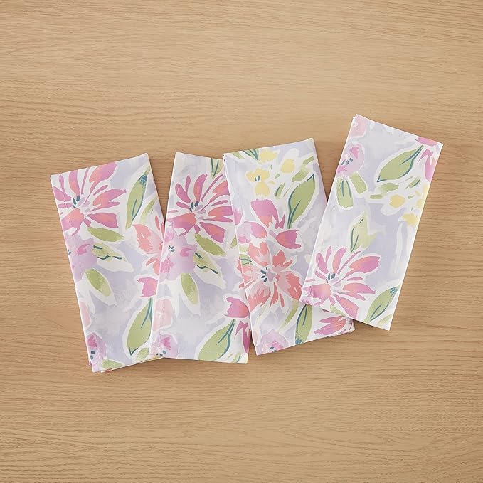 Set de 4 Servilletas Izod Poliéster Estampado Floral miniatura 3