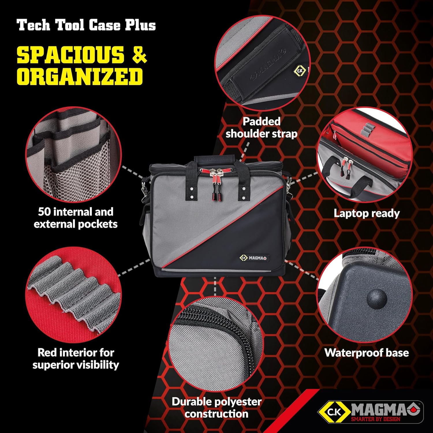 C. K Tools MA2632 Magma Technician's Tool Case