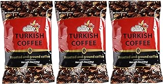 Elite Turkish Coffee Roasted and Ground 3.5 Ounce (3 Pack)