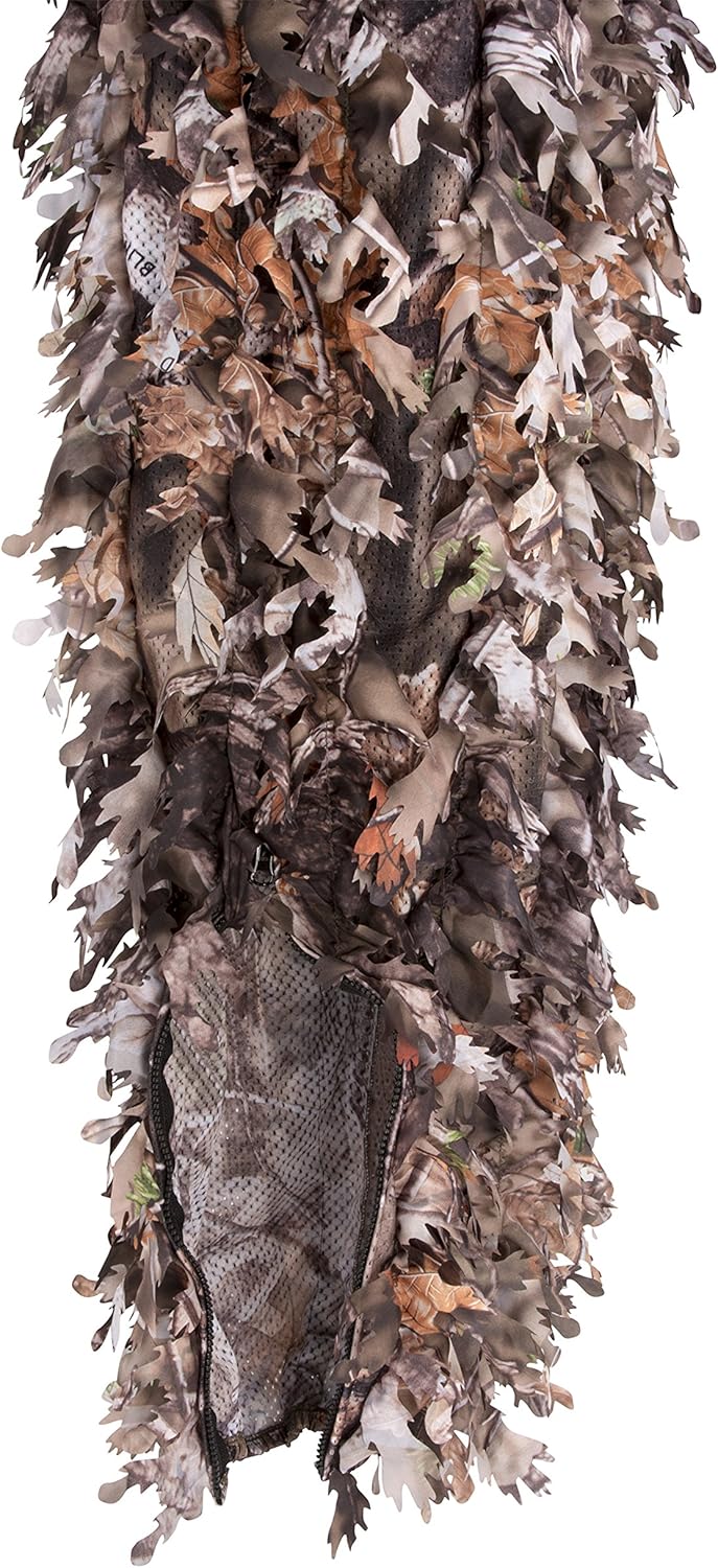North Mountain Gear Ghillie Suit - Camo Hunting Suit - 3D Leafy Suit - Woodland Camouflage Jacket & Pants - Breathable - Image 4