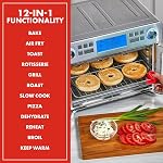 Emeril Lagasse Everyday French Door 360 Air Fryer, 25-QT Capacity, Dual Temperture Zone cooks 2 different ways, Stainless Steel