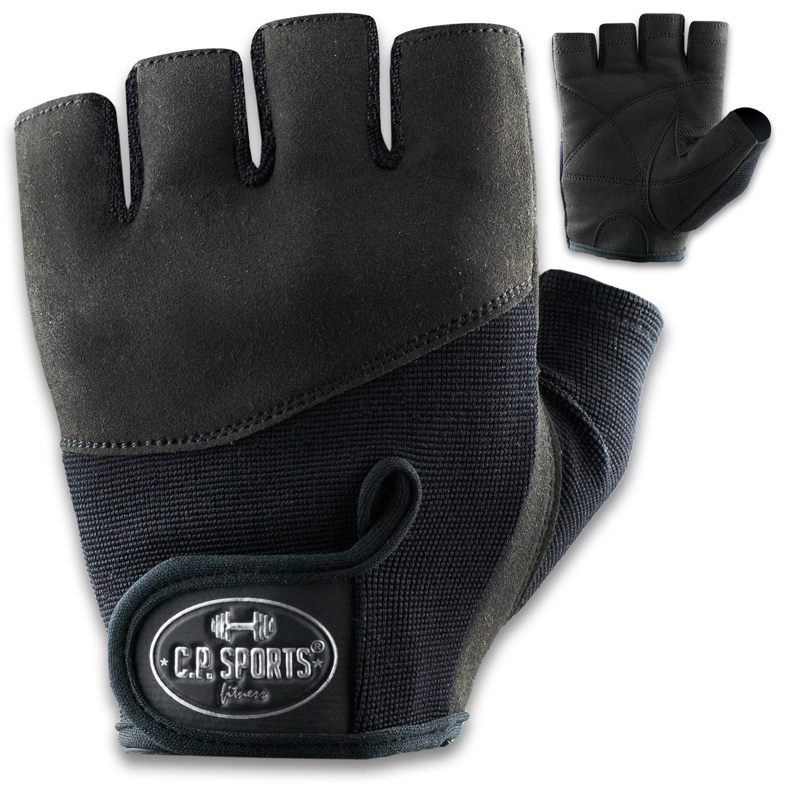 C.P.Sports Gants Iron Confort | Gants d'entraînement rembourrés pour Hommes et Femmes | Gants pour Musculation, entraînement de