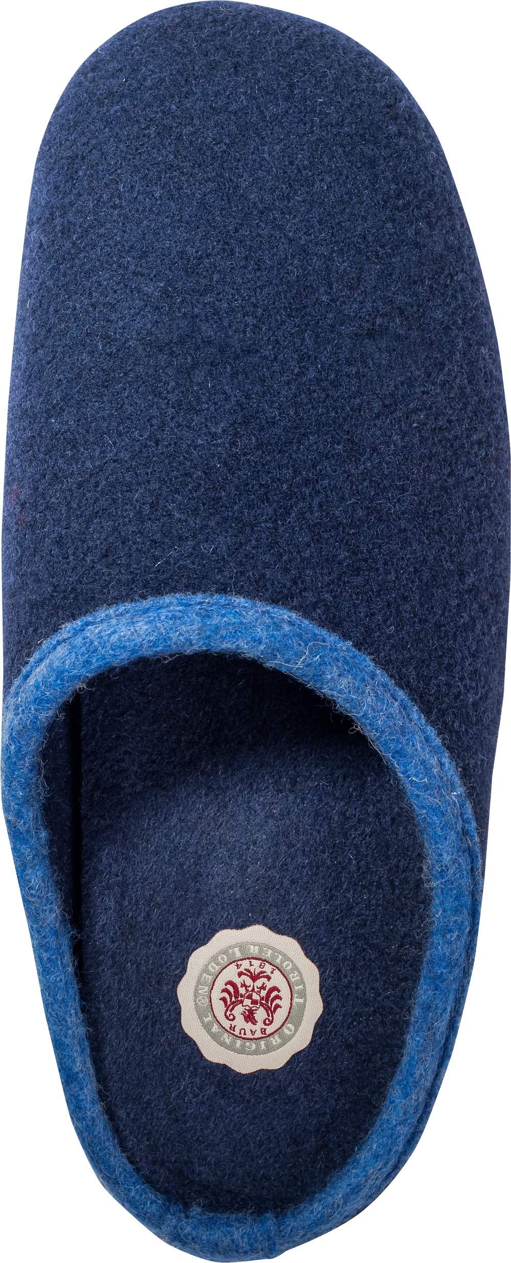 Merino-Filzpantoffel, Bequeme Hausschuhe für Herren & Damen, Filz-Puschen für zuhause, Pantoffeln mit ergonomischem Fußbett zum Wohlfühlen, Gr. 37-46