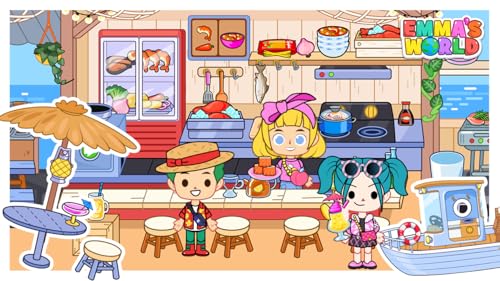 Emma's World - My Town and Family Pretend Play Games