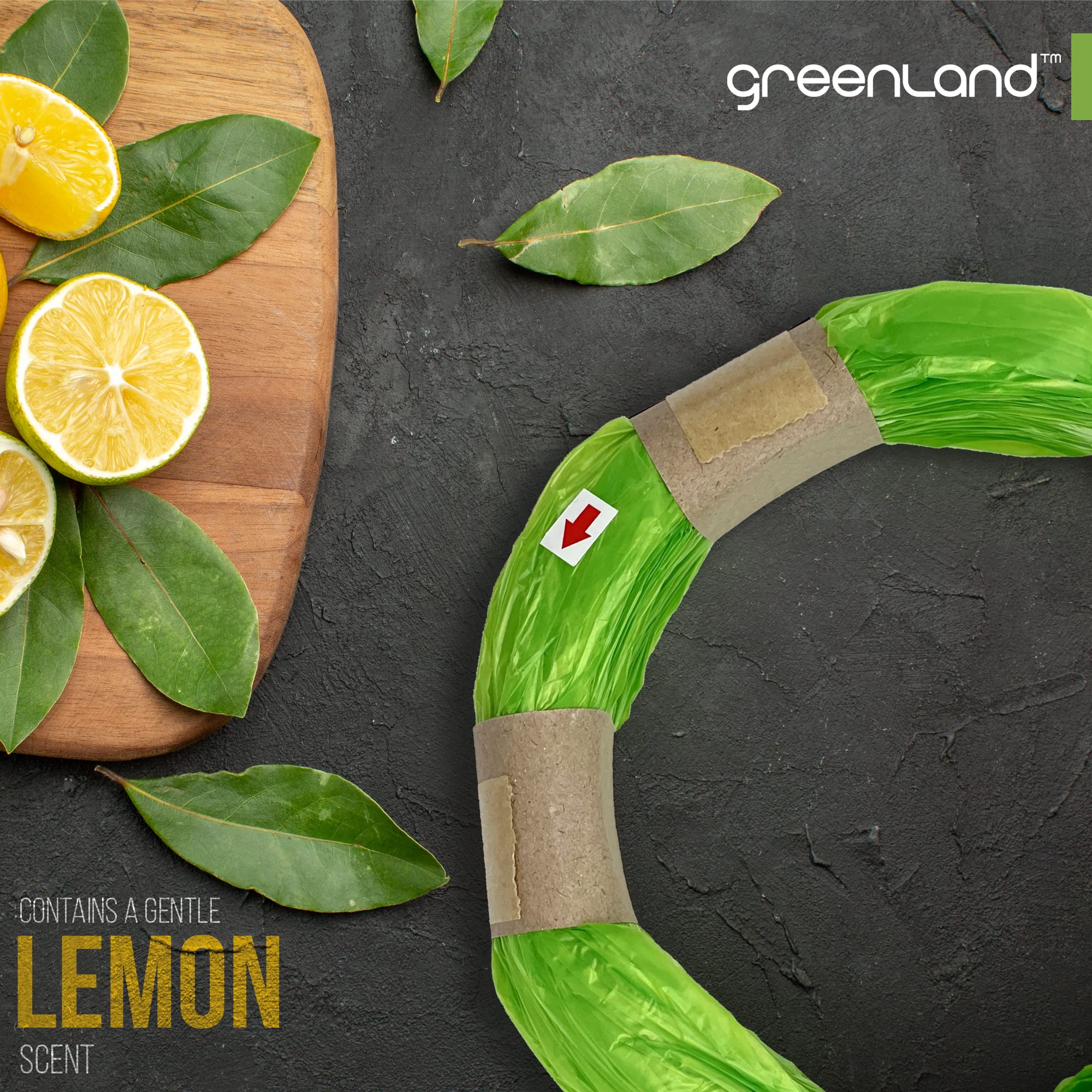 Greenland® anelli di ricarica ecologici compatibili con Tommee Tippee Twist & Click & Simplee Sangenic (6 Ricariche)