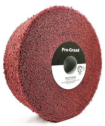 Metal Finishing Wheel 6" x 2" x 1", 6A Coarse, 01870