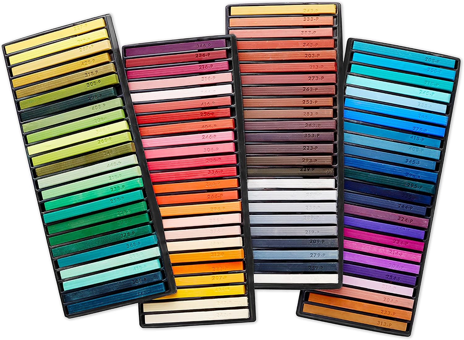 Prismacolor Premier NuPastel Firm Pastel Color Sticks, 96 Pack