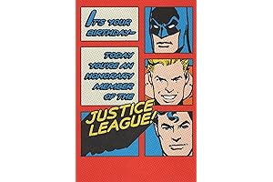 Justice League Birthday Card