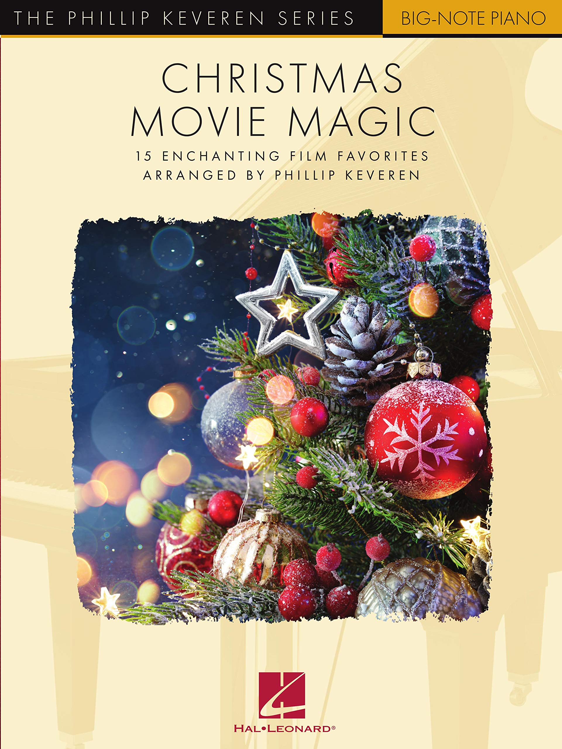 Christmas Movie Magic partition piano notes larges par Phillip Keveren chez Hal Leonard