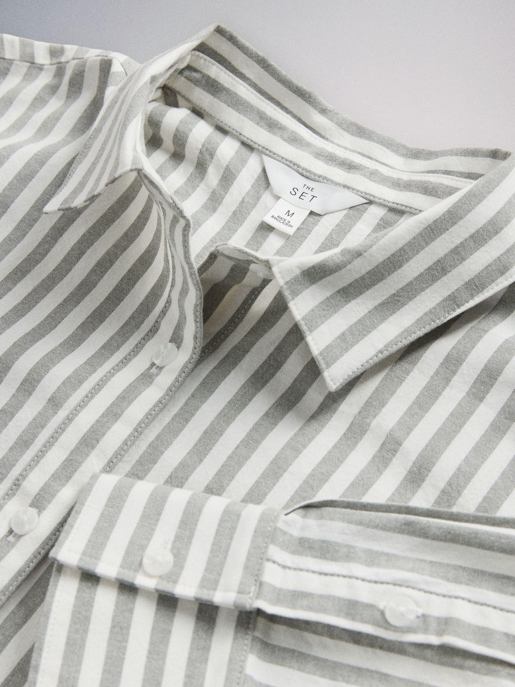 THE SET Donne Confezione da 2 Camicie Oxford