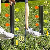 Vista 6 de Highwild Airsoft BB Gun Dueling Tree Metal Swing Shooting Target - Rated for .22/.177 Caliber Shooting Practice