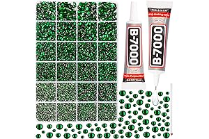 Bewitching Dark Green Rhinestones: Embellish Your Crafts with Emerald Elegance