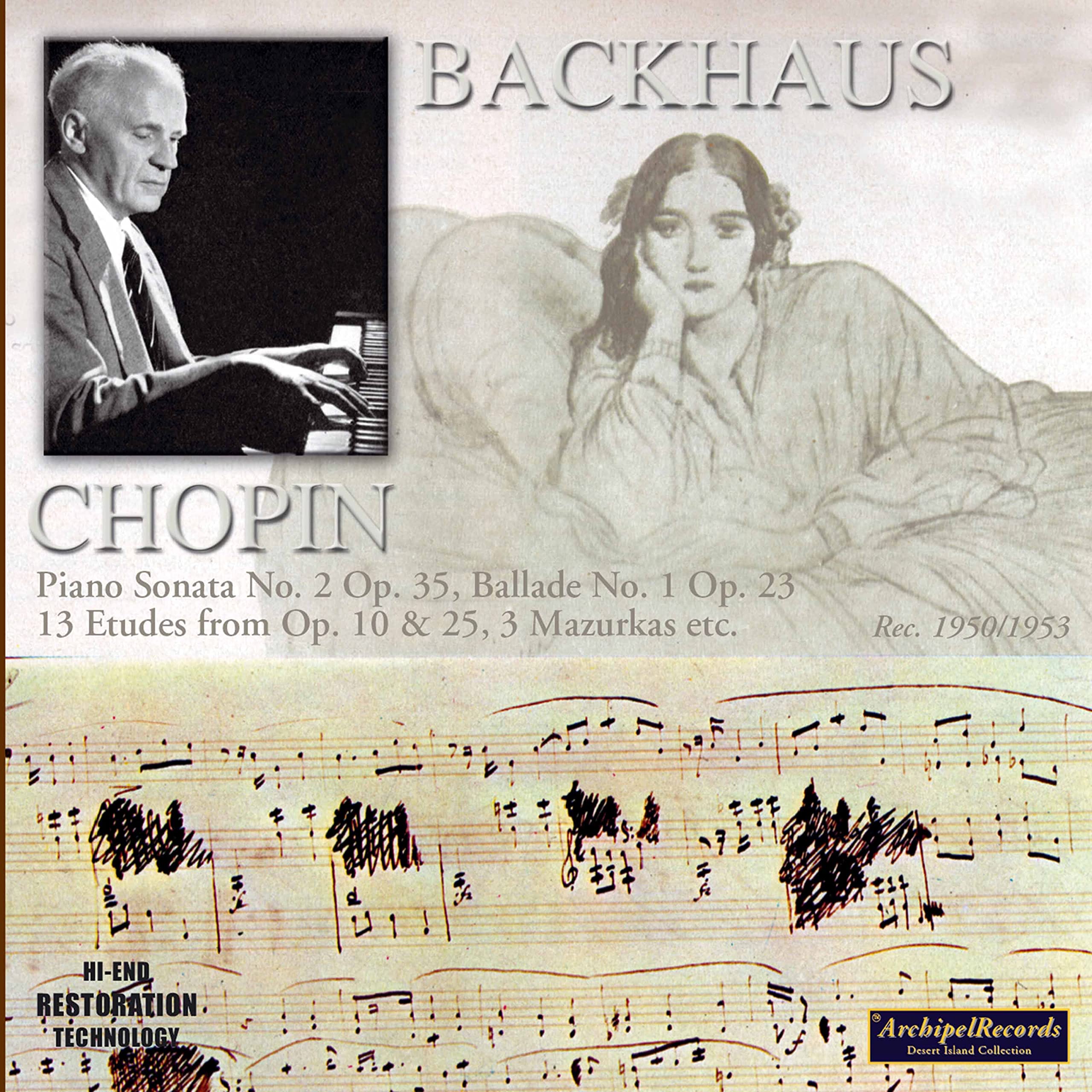 Piano Sonata No. 2 Ballade No [Audio CD] Backhaus
