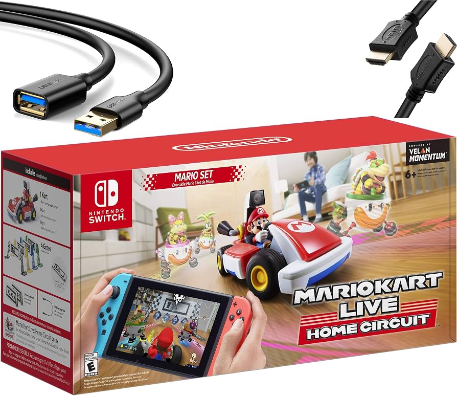 Amazon.com: Nintendo Mario Kart Live: Home Circuit - Edición Mario