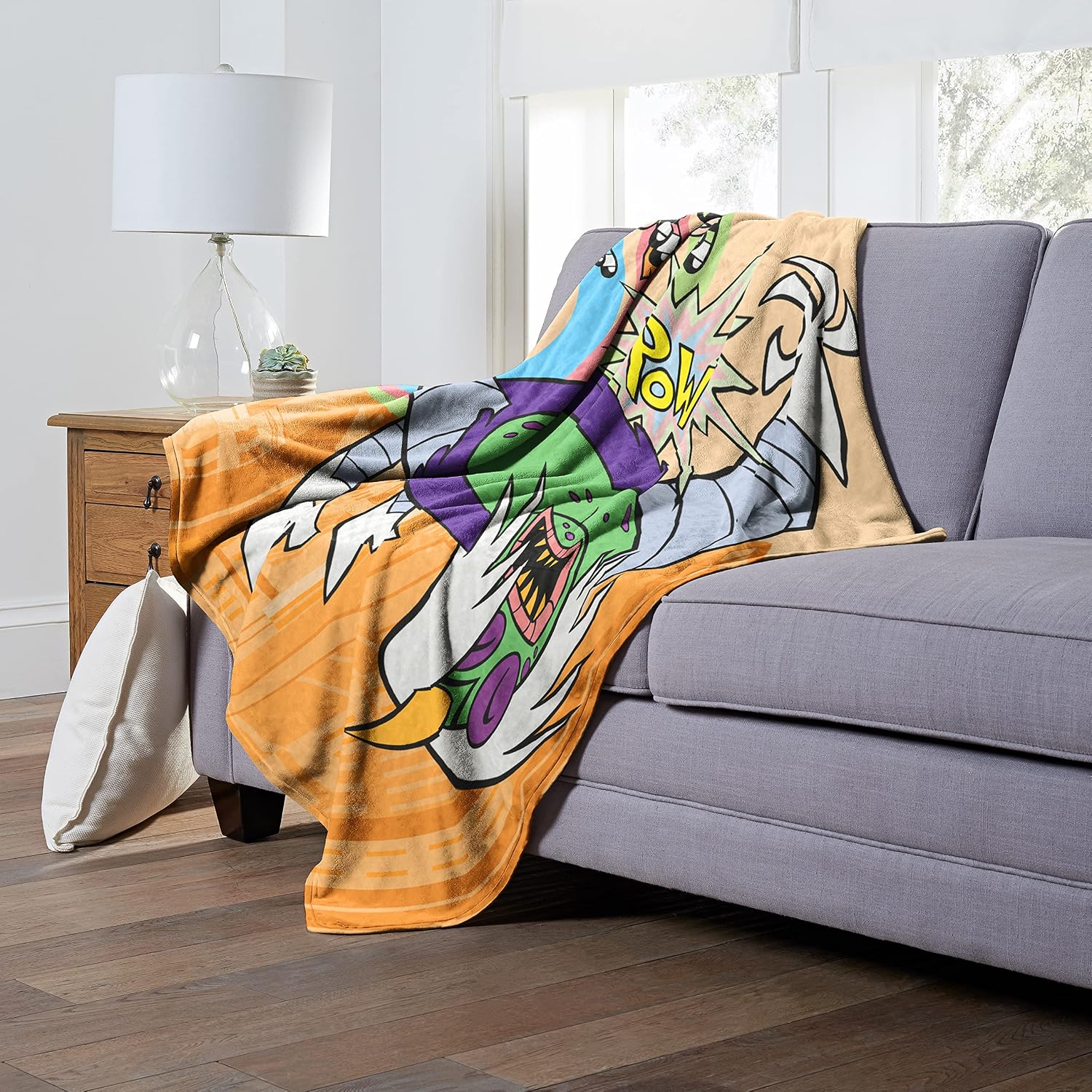 Northwest Powerpuff Girls Silk Touch Throw Blanket, 50" x 60", Saving The Day