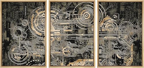 Miniatura 112 de 3 paneles de lienzos para pared wall26 Obra de arte -