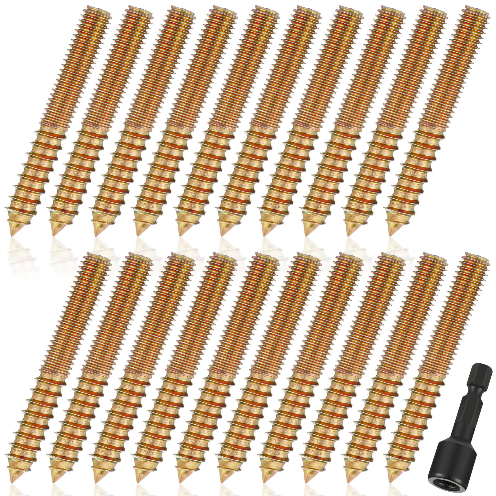Hanger Bolts - 20 Pack with Driver -22