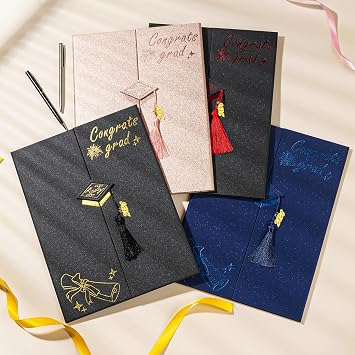 AYGXU Graduation Gifts-Graduation Guest Book 2026-guest Book for Graduation Party,Blue Autograph Book with Tassel Class of 2026 Graduate Party Decorations,Graduation Signature Guest Book