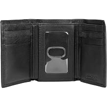 J. Buxton Emblem ID Three-Fold Black