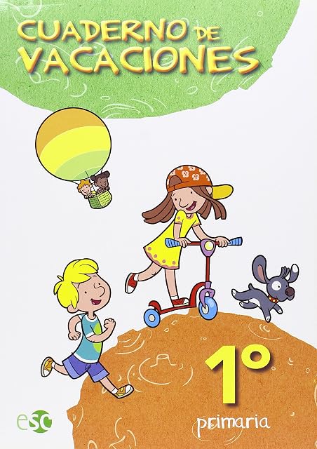 Portada de Cuaderno de Vacaciones 1 Educación Primaria