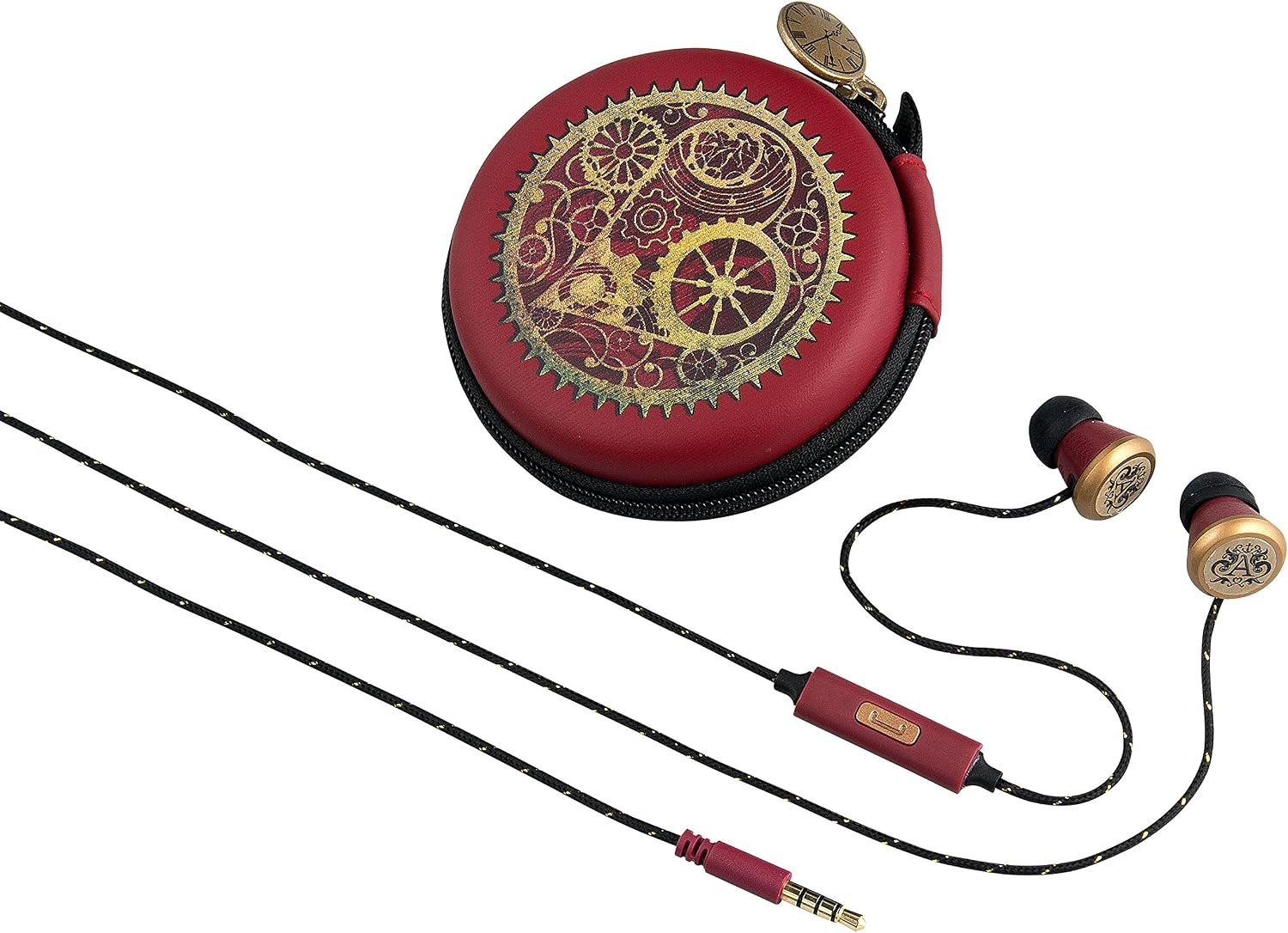 Alice Through The Looking Glass Headphones for Kids, Wired Stereo Headphones for School, Home, or Travel, Designed for Fans of Disney Gifts and Merchandise, Multicolor (AL-M48LG.FX)