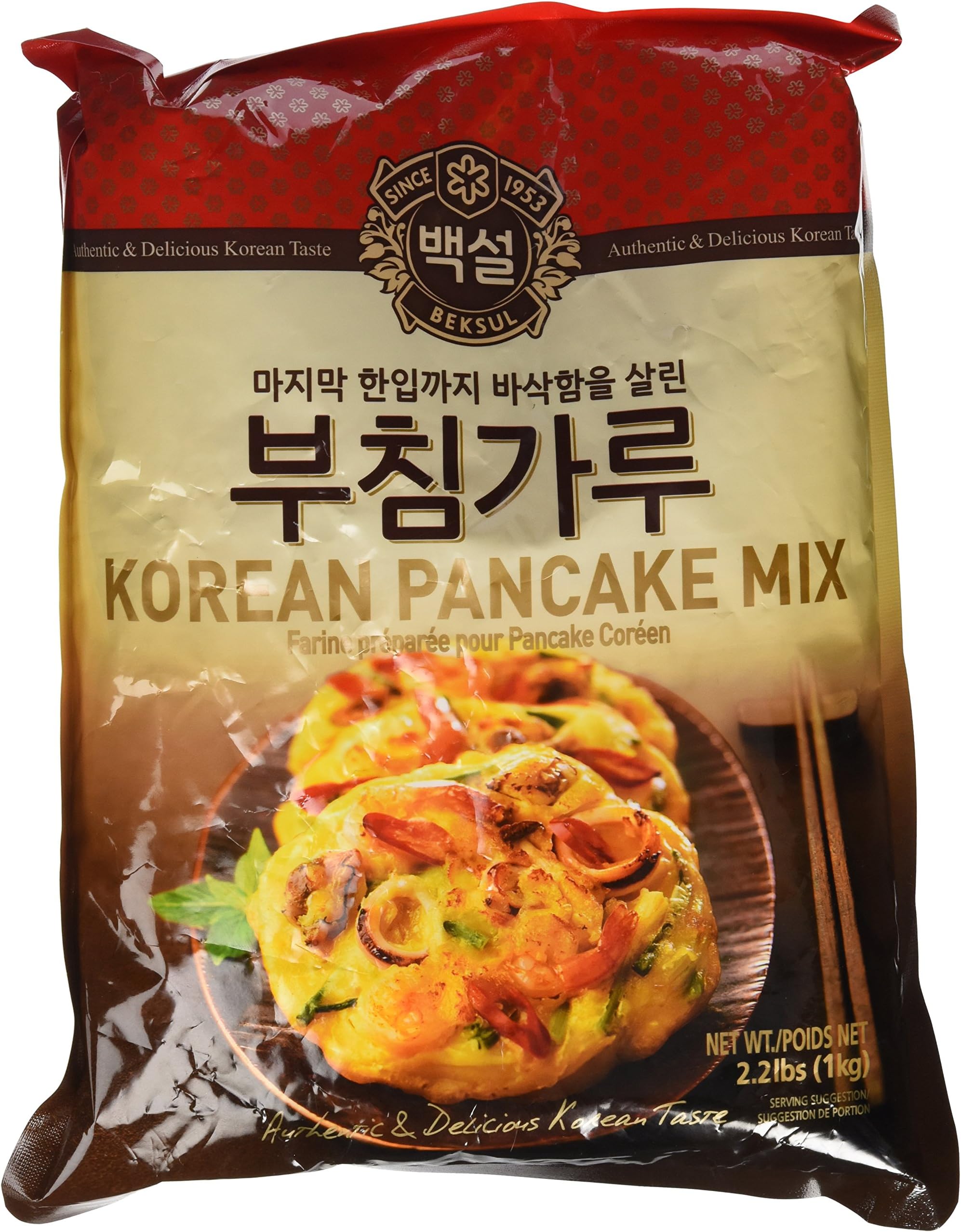 Pancake Mix, Korean Style 1kg By Beksul .