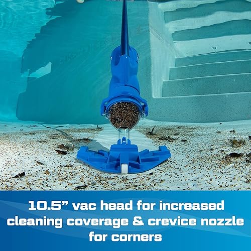 Miniatura 4 de Pool Blaster Catfish Ultra Recargable, alimentado por batería, limpiador de piscinas, ideal para piscinas enterradas y piscinas sobre el suelo