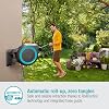 GARDENA Wall-mounted Automatic Winding Hose Box RollUp L 30m Blue Hose Reel 180-degree rotation UV & frost protection German brand Watering Gardening Watering 18625-20 Product : up to 5
