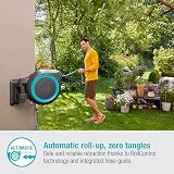 Gardena Wall-Mounted Hose Box RollUp M/L (turquoise) 25 m: Versatile watering system for medium-sized to large gardens, swivel hose box, including 25 m Gardena hose & mounting kit (18620-20) - 3