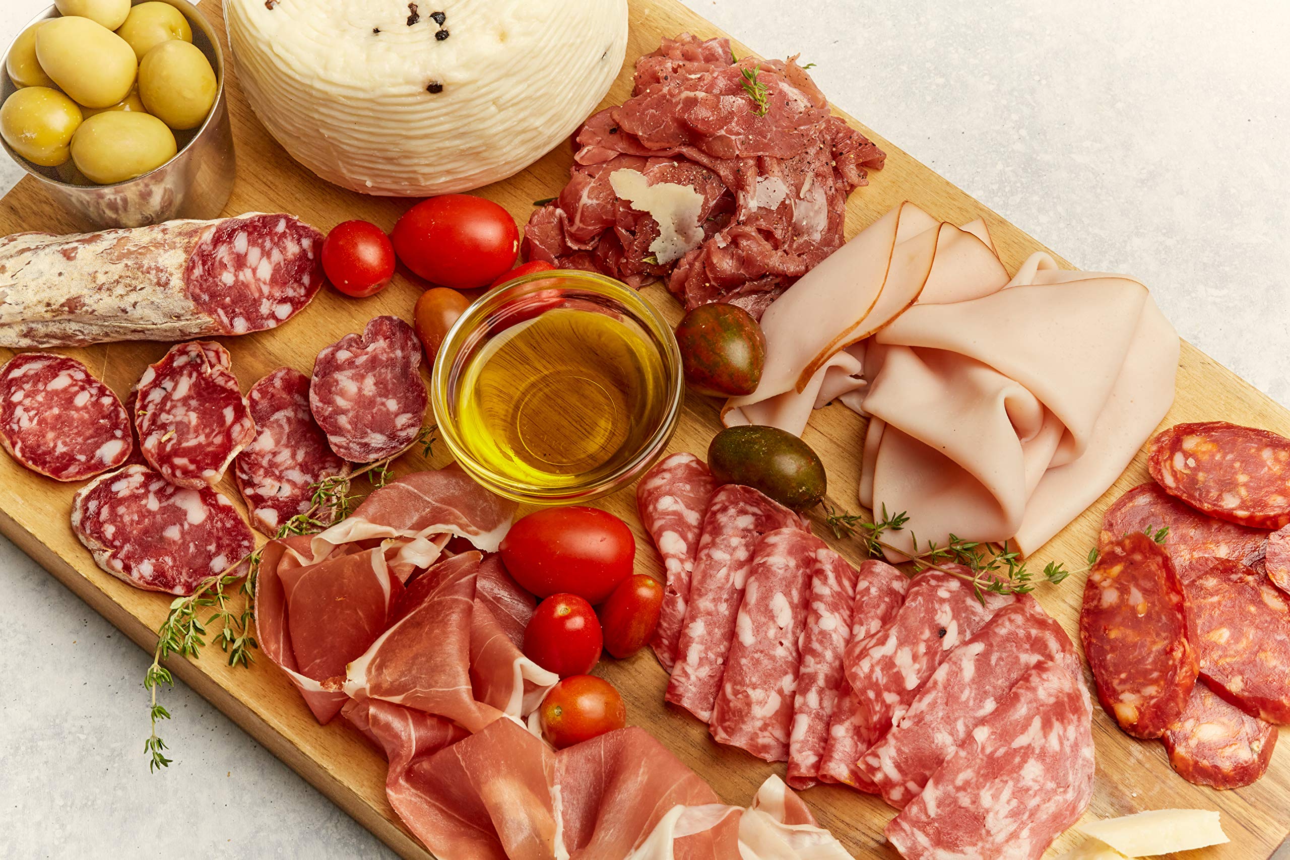 Prosciutto Crudo disossato Salumi Pasini® | Metà 2.5 kg | Pronto per affettamento | Senza Glutine e Senza Lattosio