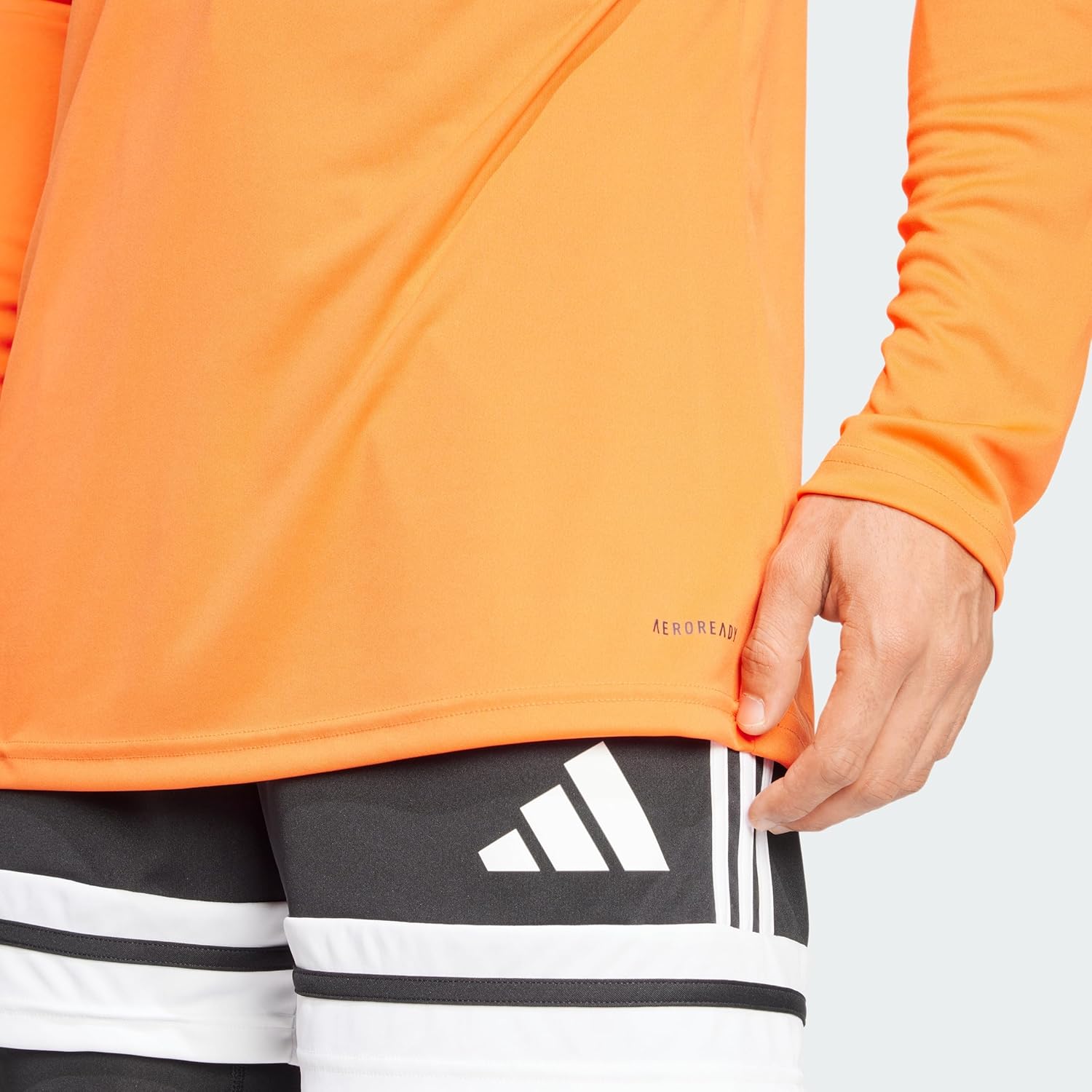 adidas Squadra 25 Padded Goalkeeper Jersey | Padded Elbow Protection | Impact Orange | for Soccer