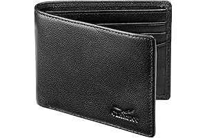 Gift Wallet for Men - Genuine Leather Slim Wallet