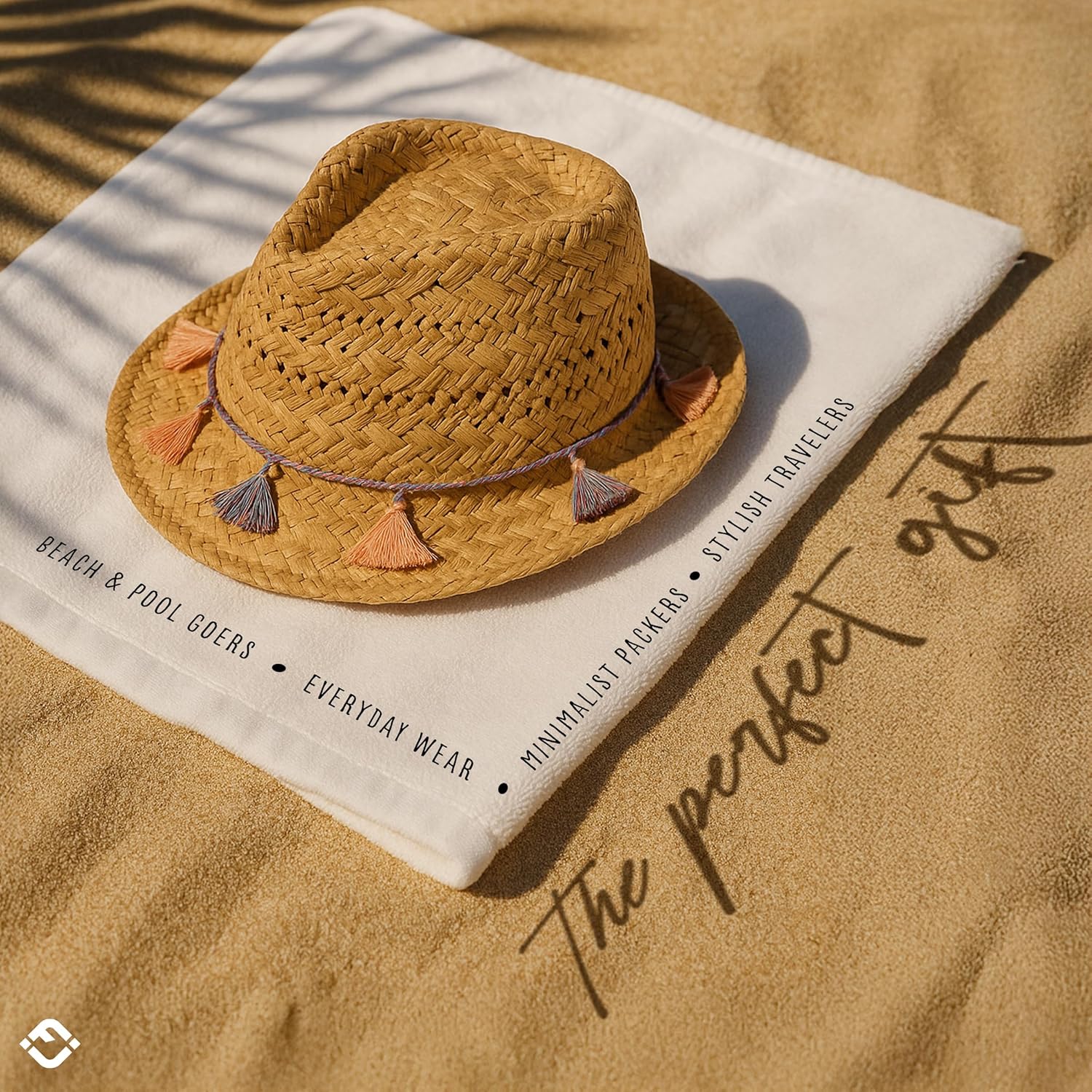 Funky Junque Women's Straw Fedora Sun Hat - UPF 50+ Protection, Short Brim, Stylish Woven Pattern - Image 5