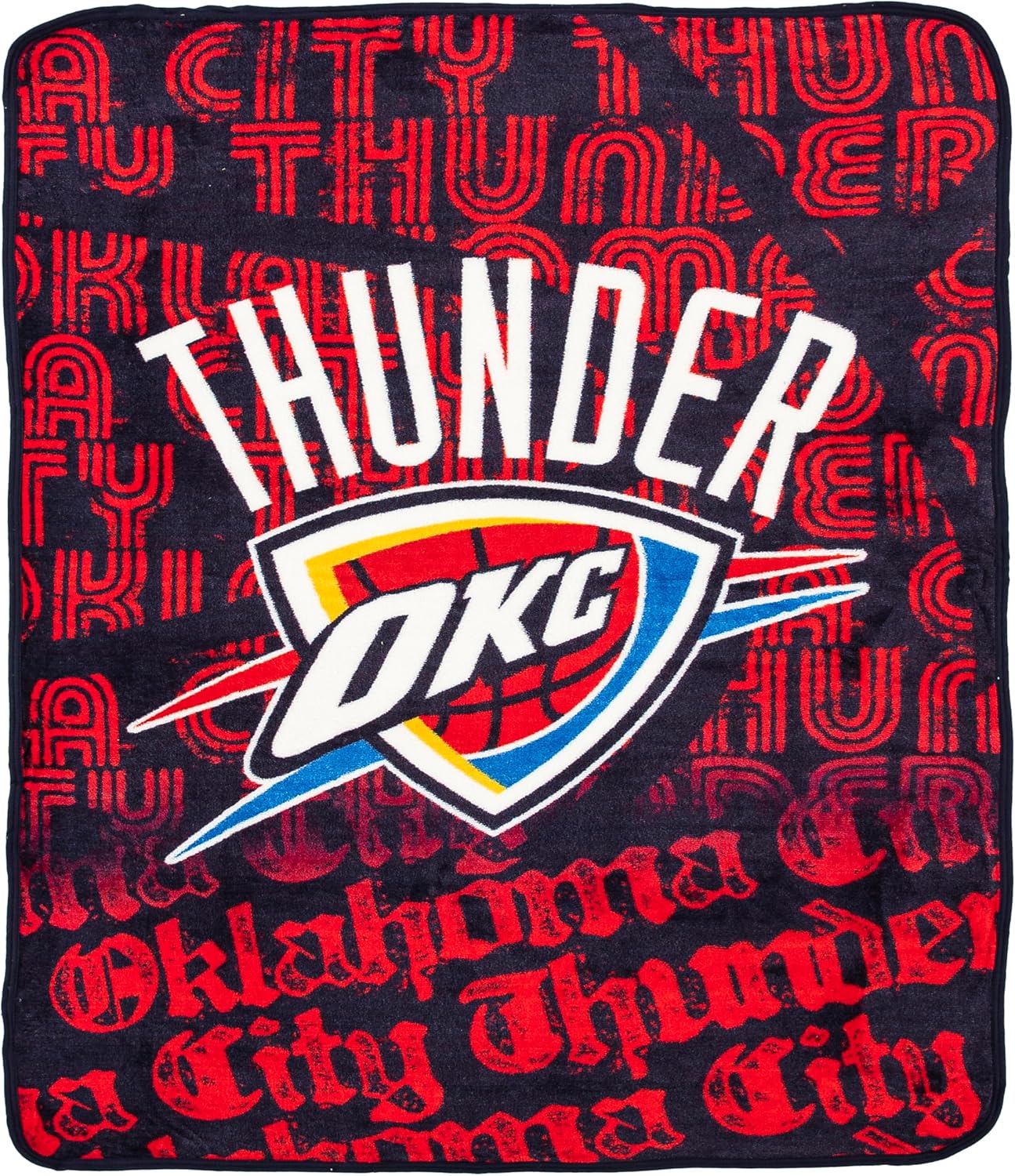 Northwest NBA Unisex-Adult NBA 46-Inches-by-60-Inches Micro Raschel Throw Blanket